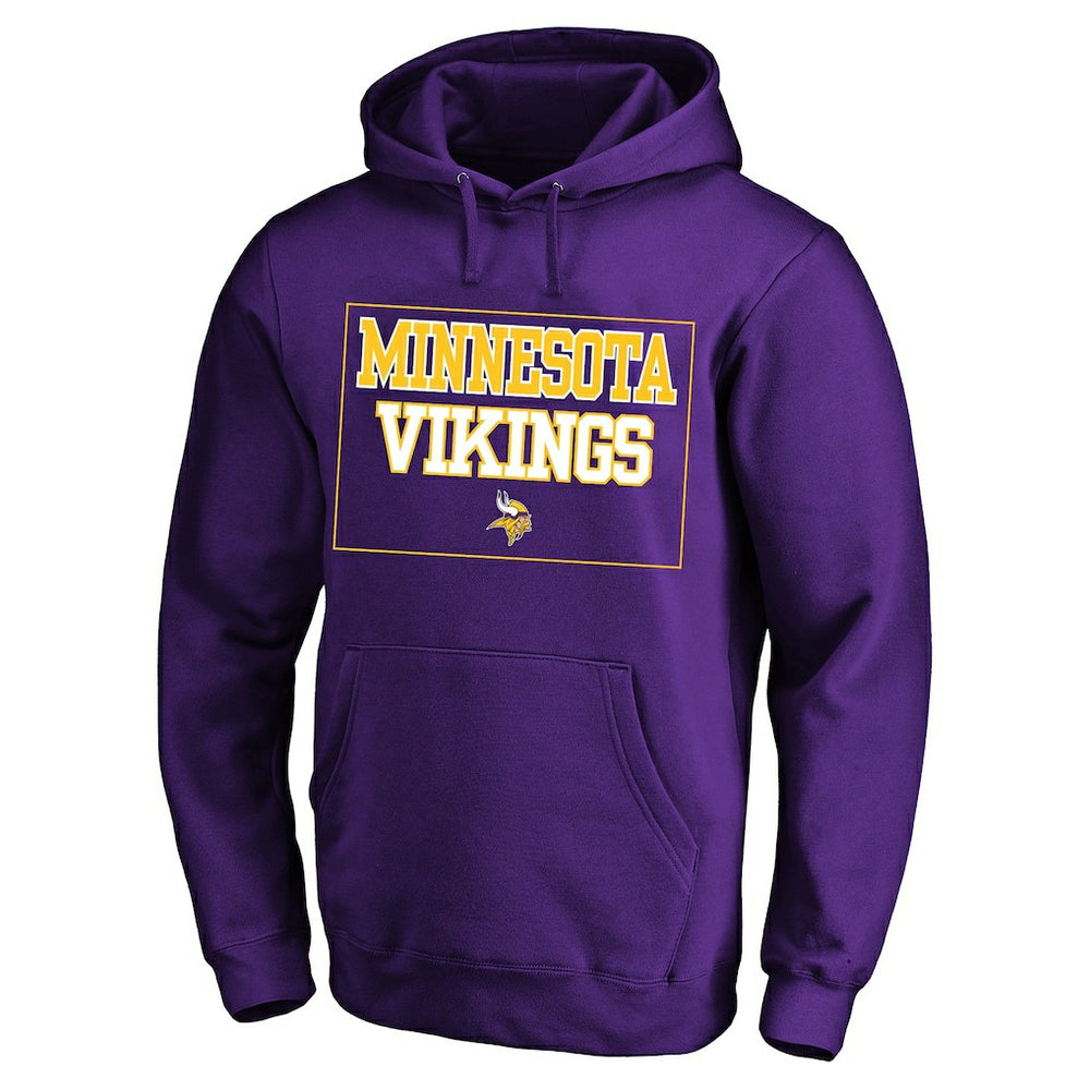 Fanatics Minnesota Vikings Big & Tall Fleece Hoodie Purple