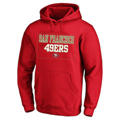 Fanatics San Francisco 49ers Big & Tall Fleece Hoodie Scarlet