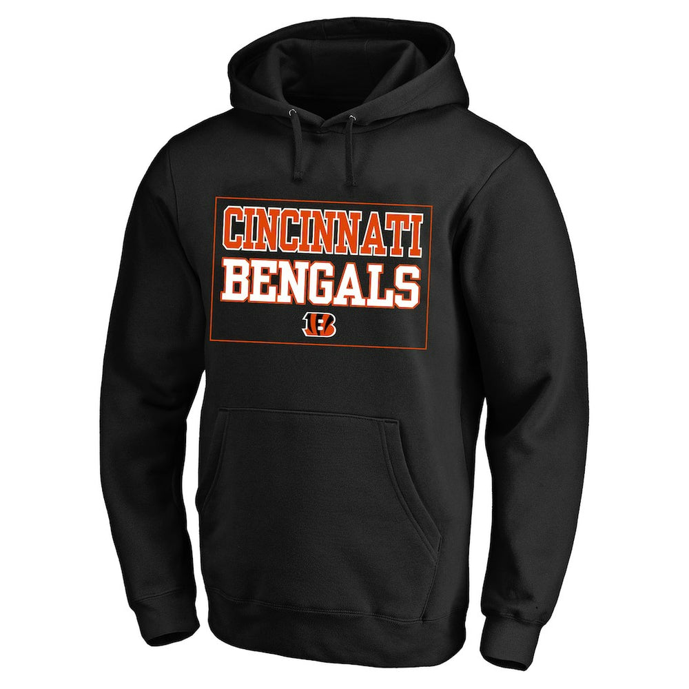Fanatics Cincinnati Bengals Big & Tall Fleece Hoodie Black