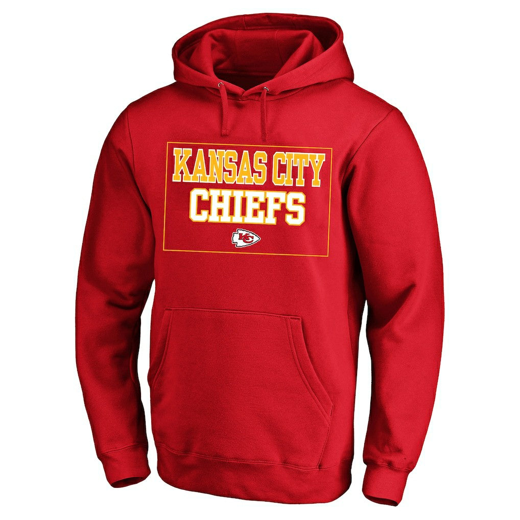 Fanatics Kansas City Chiefs Big & Tall Fleece Hoodie Red