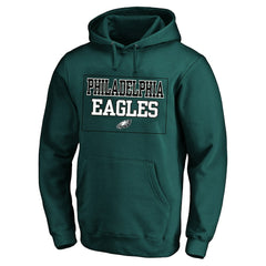 Fanatics Philadelphia Eagles Big & Tall Fleece Hoodie Midnight Green
