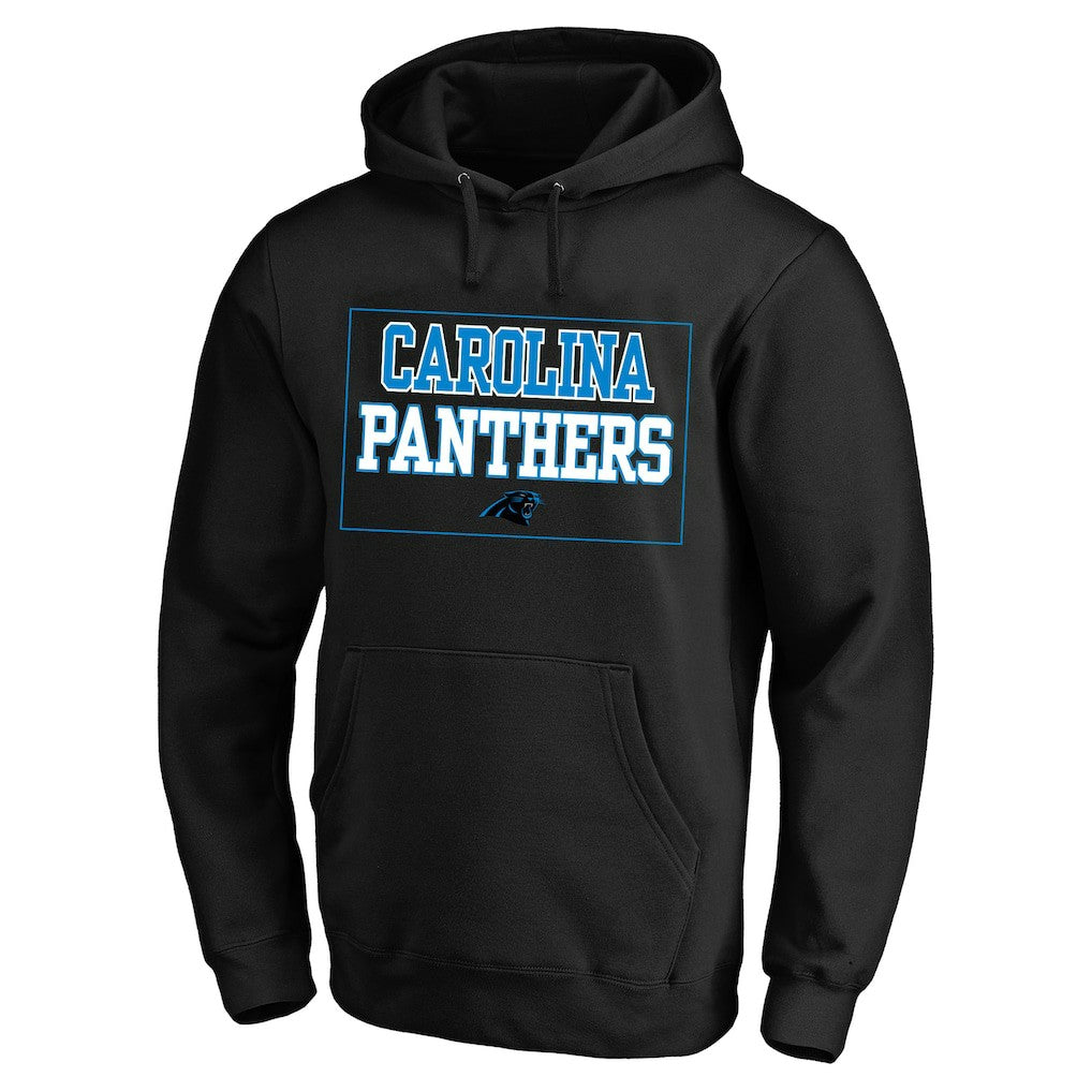 Fanatics Carolina Panthers Big & Tall Fleece Hoodie Black