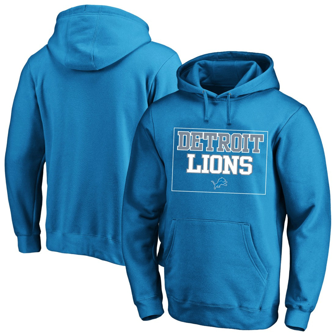 Fanatics Detroit Lions Big & Tall Fleece Hoodie Blue