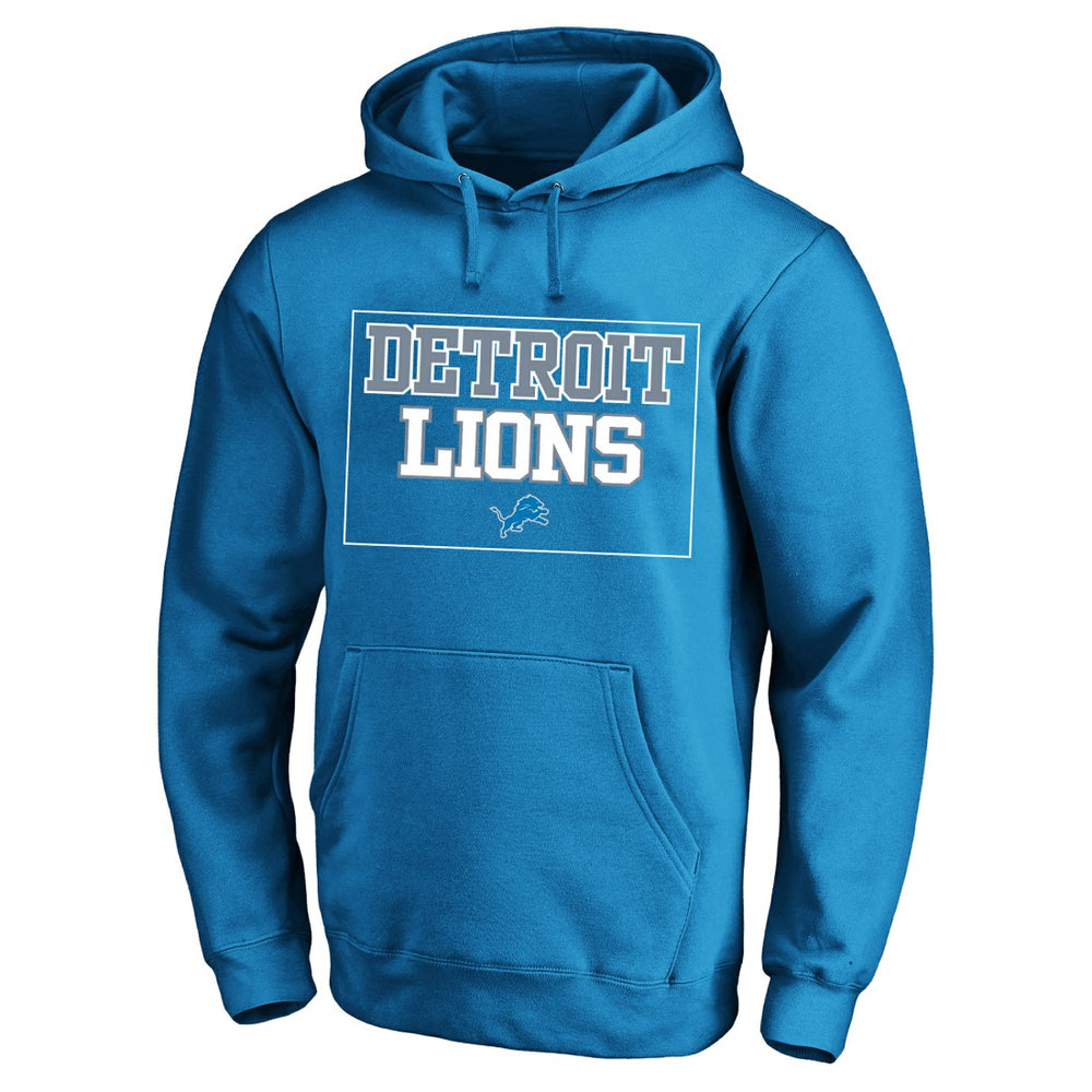 Fanatics Detroit Lions Big & Tall Fleece Hoodie Blue