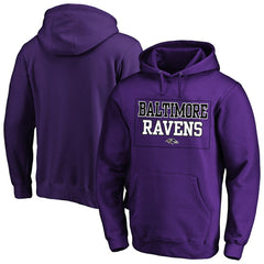 Fanatics Baltimore Ravens Big & Tall Fleece Hoodie Purple