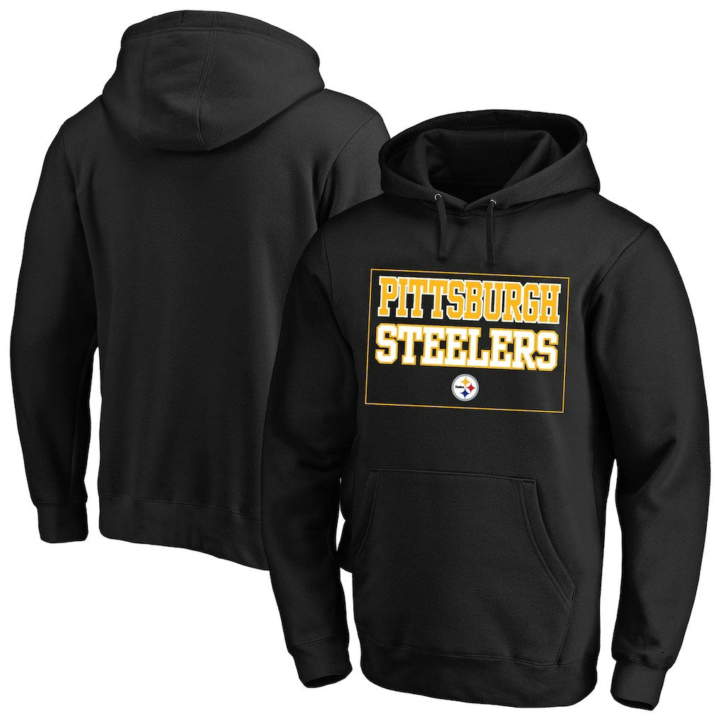 Fanatics Pittsburgh Steelers Big & Tall Fleece Hoodie Black