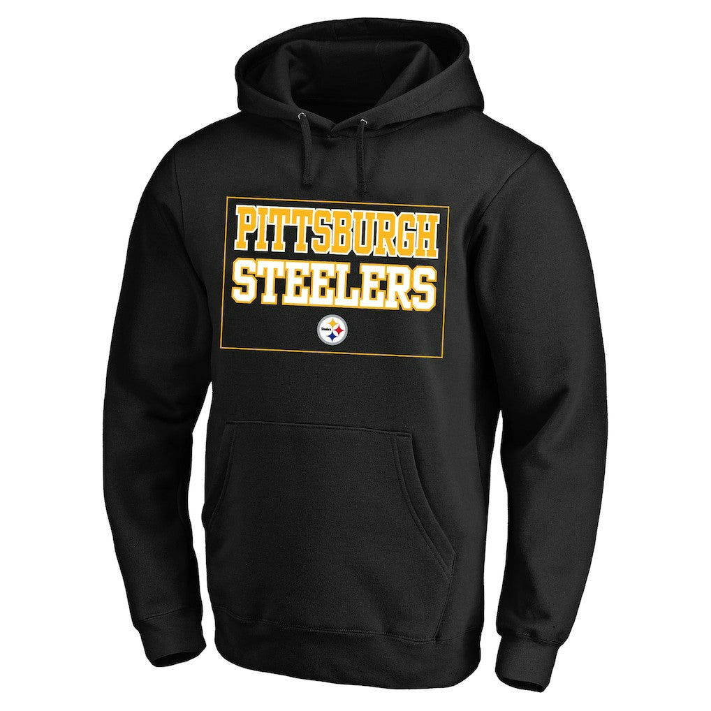 Fanatics Pittsburgh Steelers Big & Tall Fleece Hoodie Black