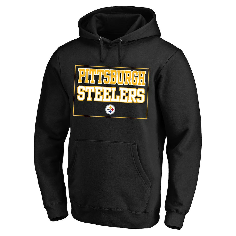Fanatics Pittsburgh Steelers Big & Tall Fleece Hoodie Black