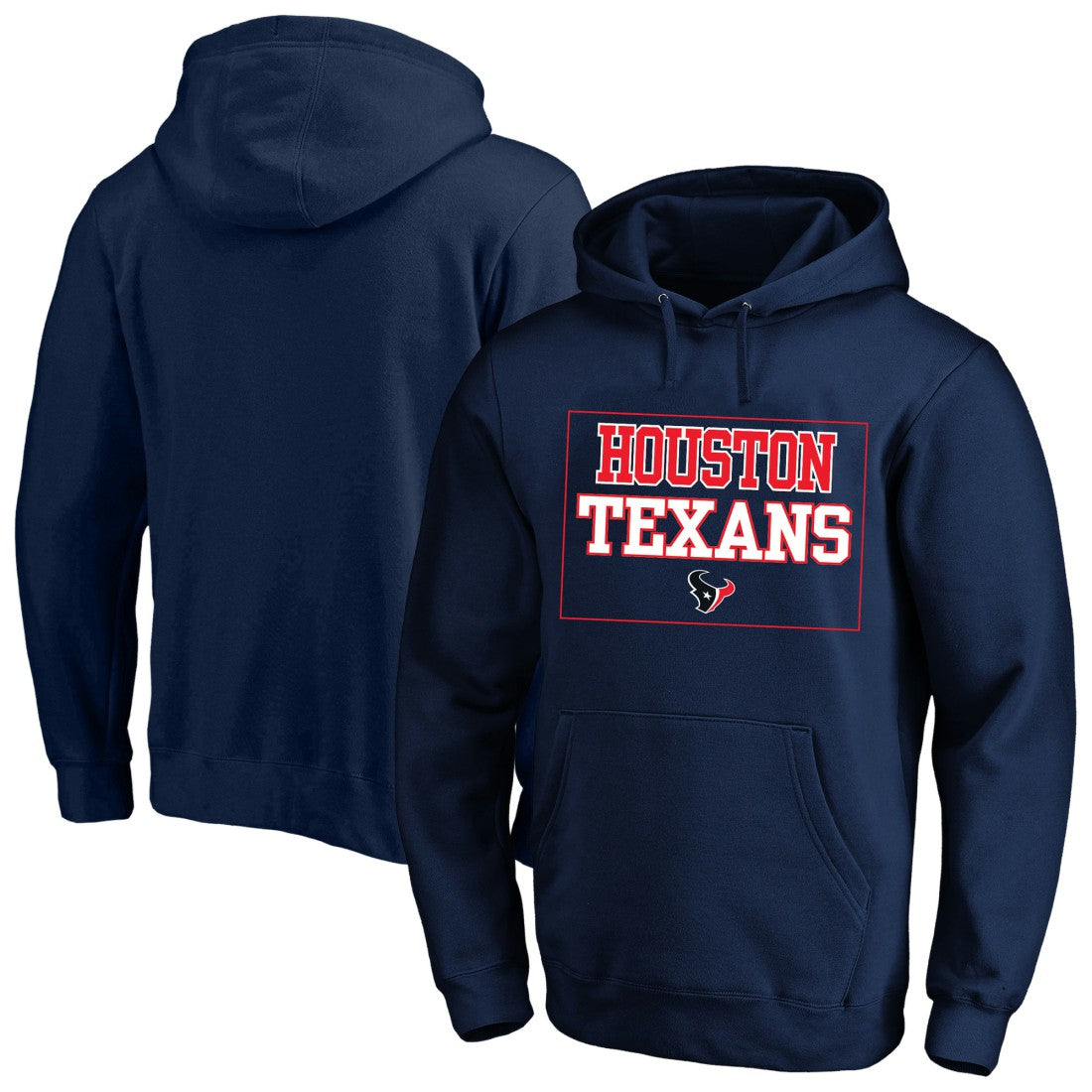 Fanatics Houston Texans Big & Tall Fleece Hoodie Navy