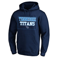 Fanatics Tennessee Titans Big & Tall Fleece Hoodie Navy