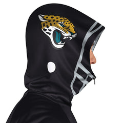 Jacksonville Jaguars Pro Player Helmet Full-Zip Hooded Track Jacket Black/Teal