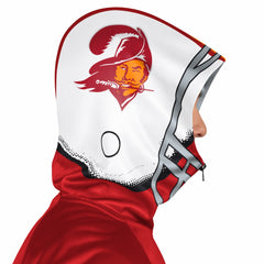 Tampa Bay Buccaneers Pro Player Retro Helmet Full-Zip Hooded Track Jacket Red/Orange
