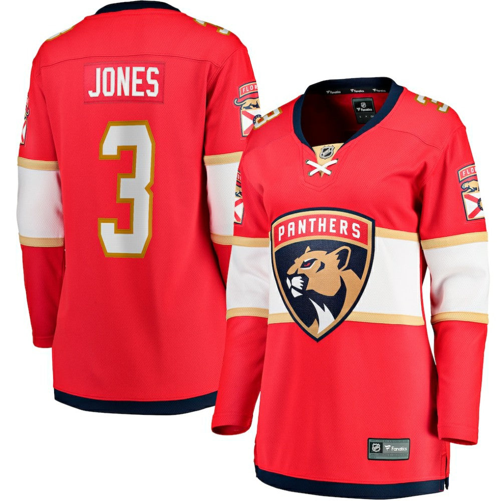 Seth Jones Florida Panthers Fanatics Women's Home Breakaway Player Jersey - Red - NHL 202999981