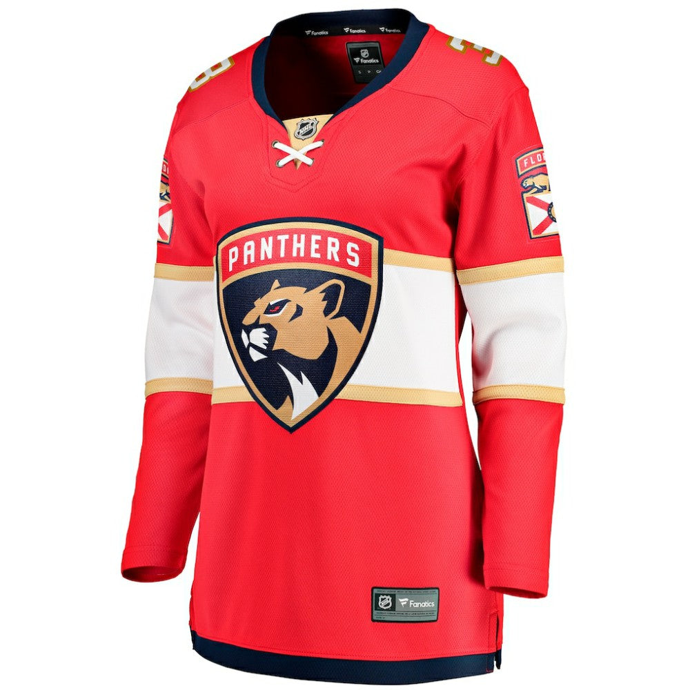 Seth Jones Florida Panthers Fanatics Women's Home Breakaway Player Jersey - Red - NHL 202999981
