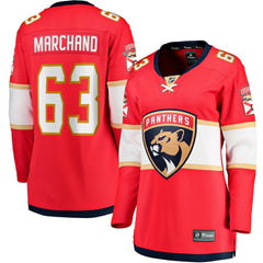 Brad Marchand Florida Panthers Fanatics Women's Home Breakaway Player Jersey - Red - NHL 203000005
