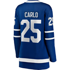 Brandon Carlo Toronto Maple Leafs Fanatics Women's Home Breakaway Player Jersey - Blue - NHL 203000006