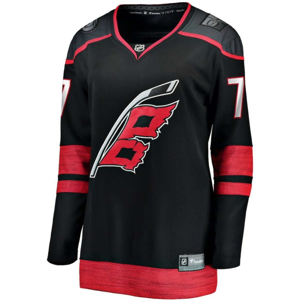 Mark Jankowski Carolina Hurricanes Fanatics Women's Home Breakaway Player Jersey - Black - NHL 203000009