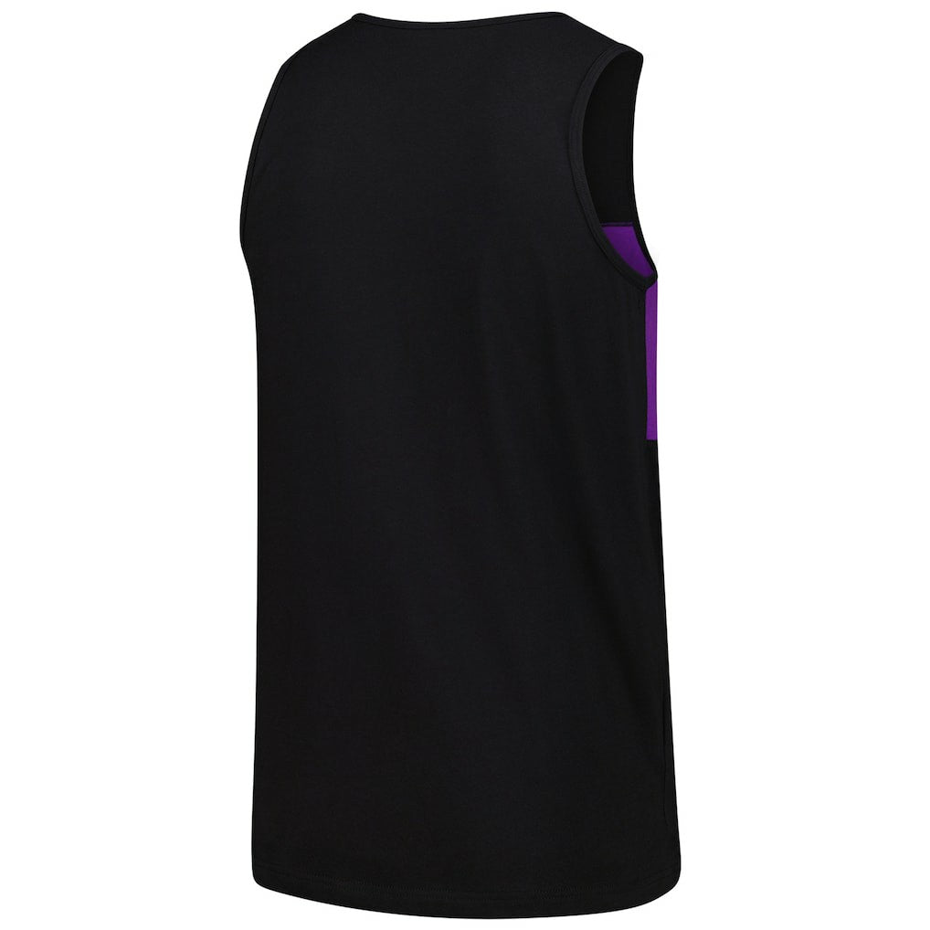 Mitchell & Ness Minnesota Vikings Retro Colorblock Tank Top Black