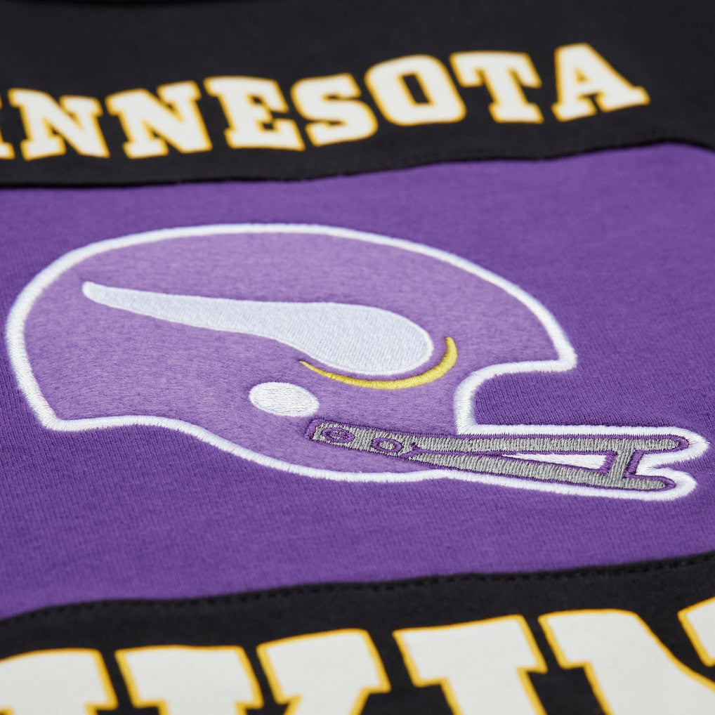 Mitchell & Ness Minnesota Vikings Retro Colorblock Tank Top Black