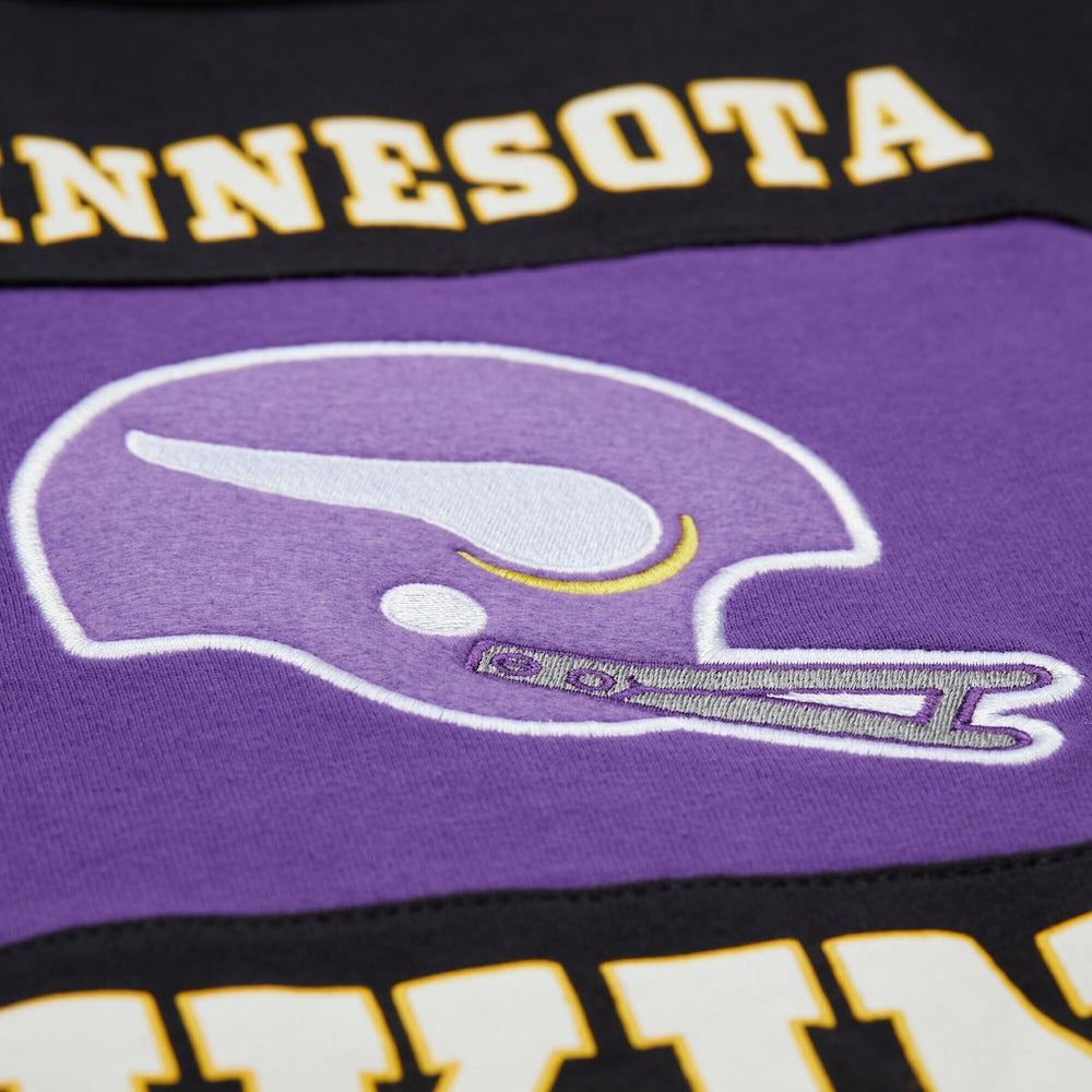 Mitchell & Ness Minnesota Vikings Retro Colorblock Tank Top Black