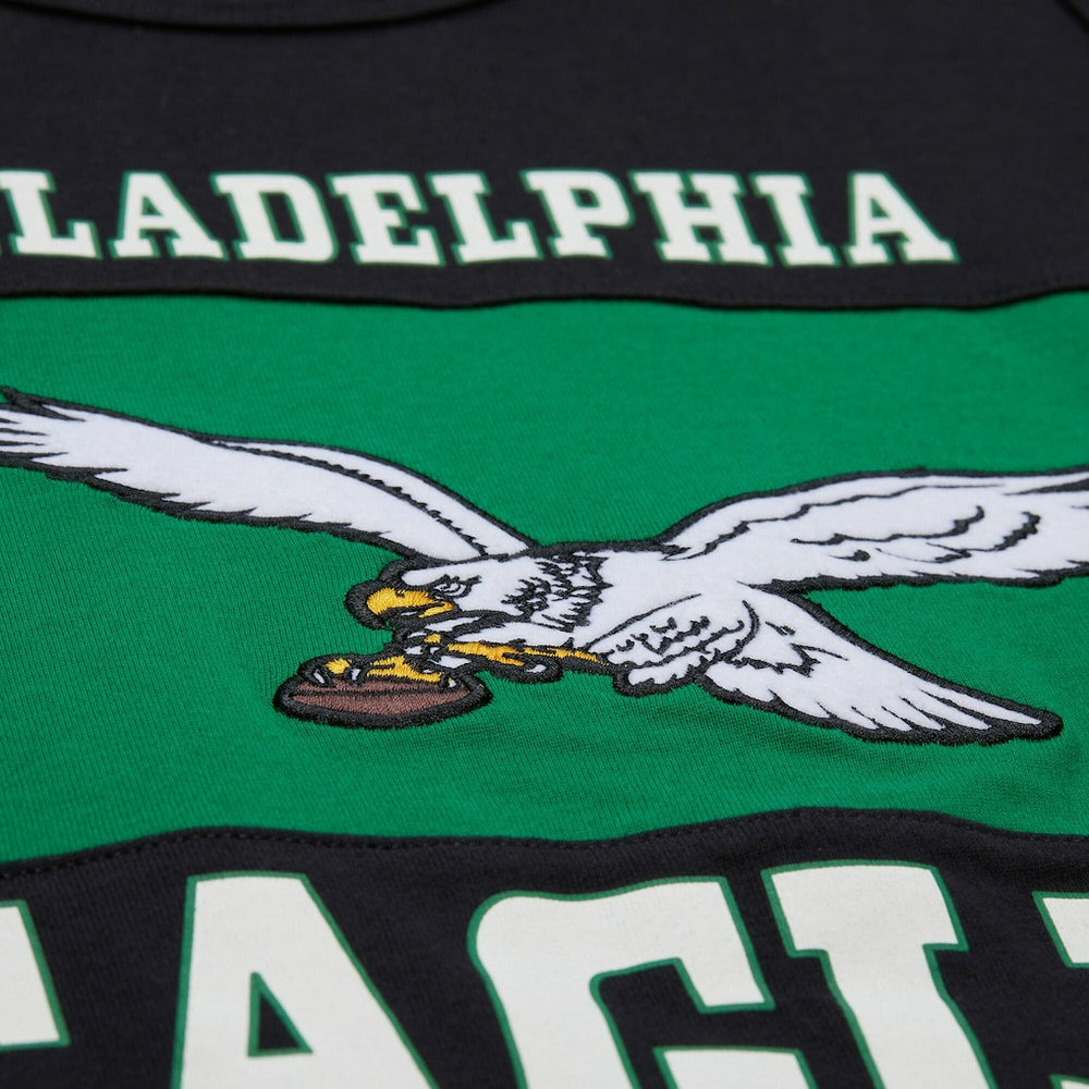 Mitchell & Ness Philadelphia Eagles Retro Colorblock Tank Top Black