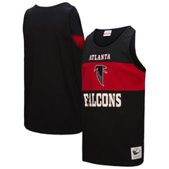 Mitchell & Ness Atlanta Falcons Retro Colorblock Tank Top Black