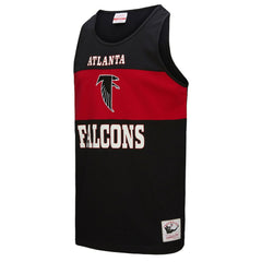 Mitchell & Ness Atlanta Falcons Retro Colorblock Tank Top Black
