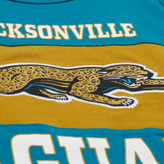 Mitchell & Ness Jacksonville Jaguars Retro Colorblock Tank Top Teal