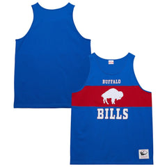 Mitchell & Ness Buffalo Bills Retro Colorblock Tank Top Royal