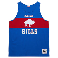 Mitchell & Ness Buffalo Bills Retro Colorblock Tank Top Royal