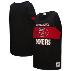 Mitchell & Ness San Francisco 49ers Retro Colorblock Tank Top Black