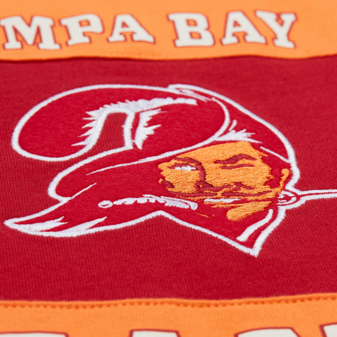 Mitchell & Ness Tampa Bay Buccaneers Retro Colorblock Tank Top Orange