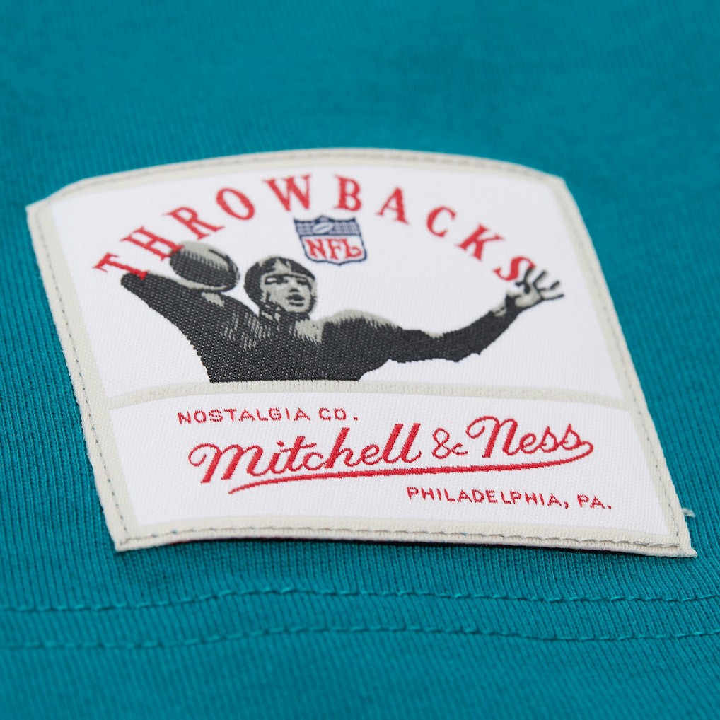 Mitchell & Ness Miami Dolphins Retro Colorblock Tank Top Aqua