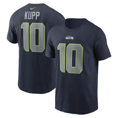 Nike Cooper Kupp Seattle Seahawks Player Name & Number T-Shirt College Navy
