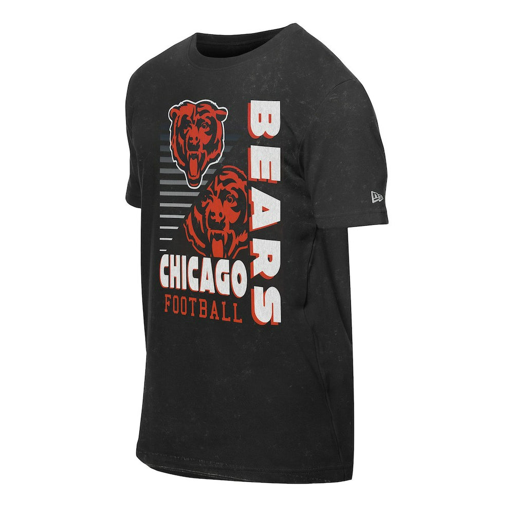 Chicago Bears New Era Enzyme Washed Oversized T-Shirt Black