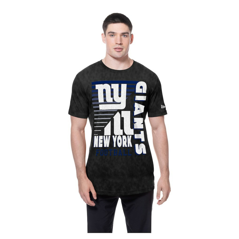 New York Giants New Era Enzyme Washed Oversized T-Shirt Black