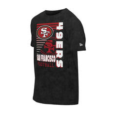San Francisco 49ers New Era Enzyme Washed Oversized T-Shirt Black