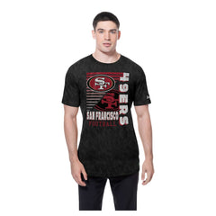 San Francisco 49ers New Era Enzyme Washed Oversized T-Shirt Black
