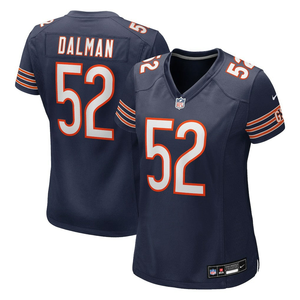Nike Drew Dalman Chicago Bears Women's Team Game Jersey Navy
