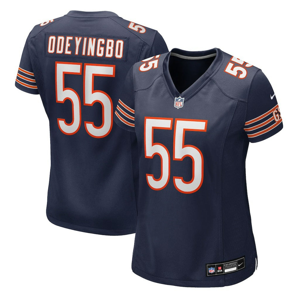Nike Dayo Odeyingbo Chicago Bears Women's Team Game Jersey Navy