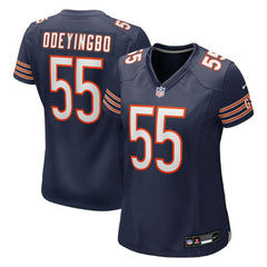 Nike Dayo Odeyingbo Chicago Bears Women's Team Game Jersey Navy