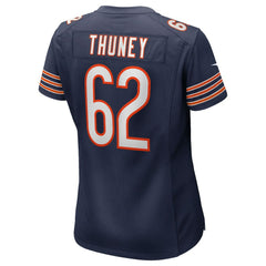 Nike Joe Thuney Chicago Bears Women's Team Game Jersey Navy