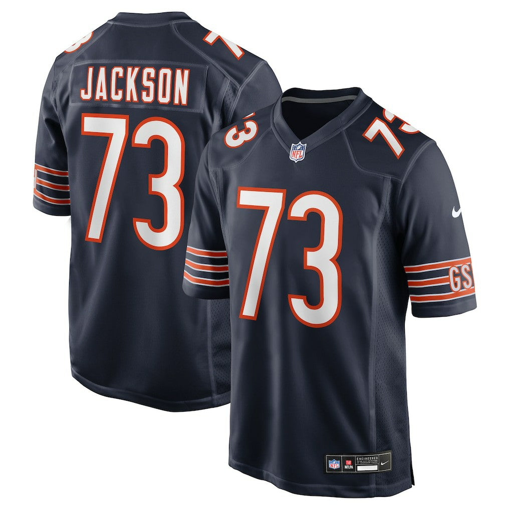 Nike Jonah Jackson Chicago Bears Team Game Jersey Navy