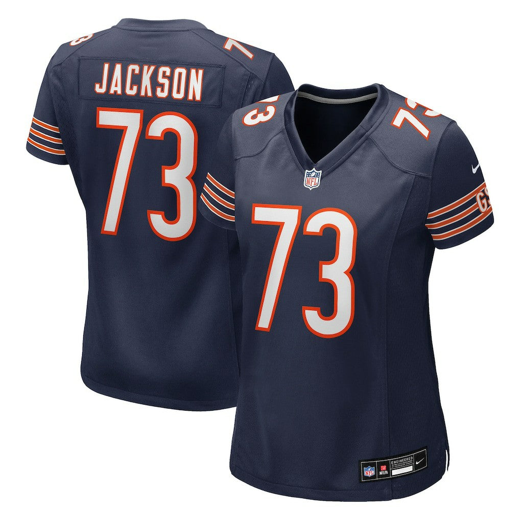 Nike Jonah Jackson Chicago Bears Women's Team Game Jersey Navy