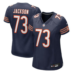 Nike Jonah Jackson Chicago Bears Women's Team Game Jersey Navy