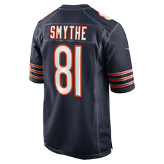 Nike Durham Smythe Chicago Bears Team Game Jersey Navy