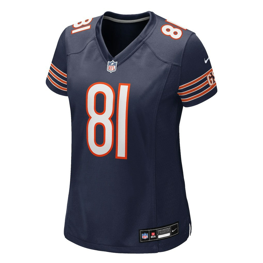 Nike Durham Smythe Chicago Bears Women's Team Game Jersey Navy