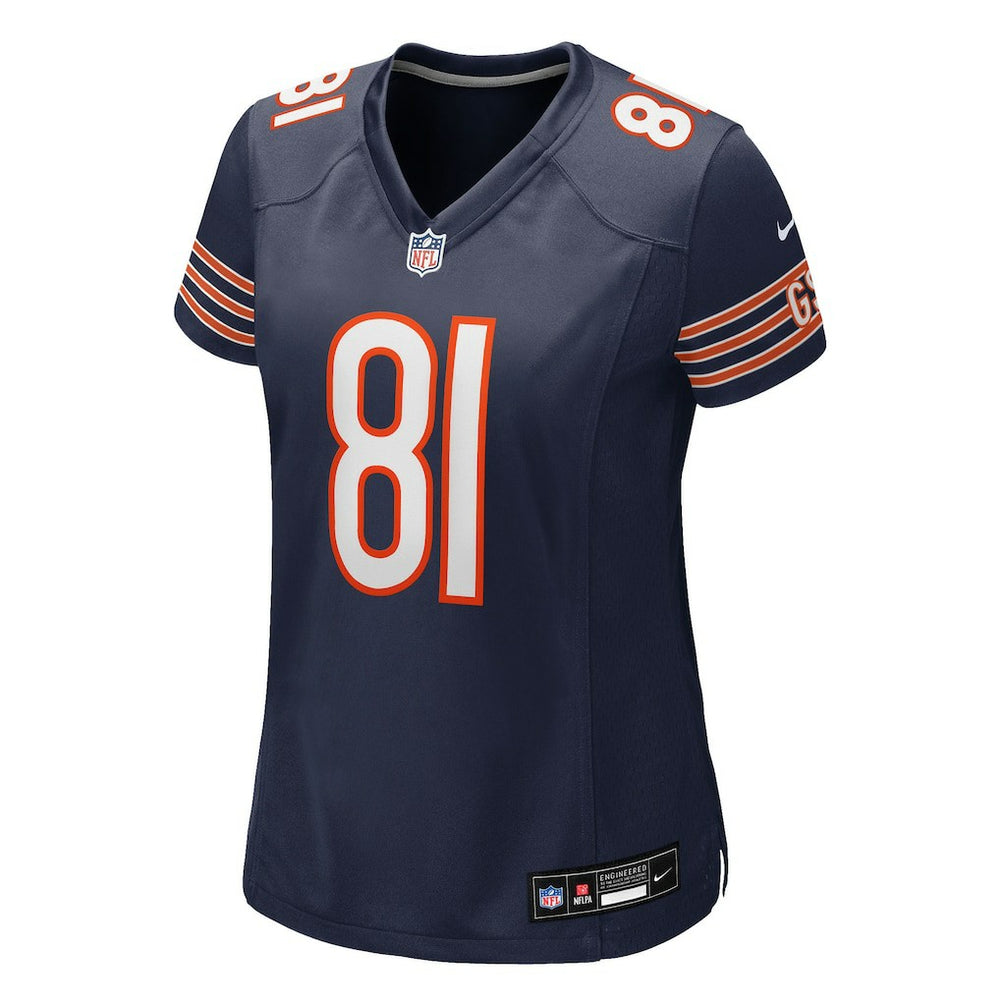 Nike Durham Smythe Chicago Bears Women's Team Game Jersey Navy