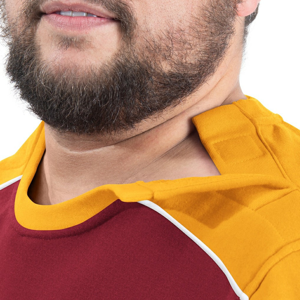 Washington Commanders G-III Sports by Carl Banks Adaptive Lord Stanley Crewneck Sweatshirt Burgundy