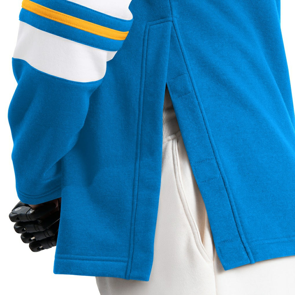 Los Angeles Chargers G-III Sports by Carl Banks Adaptive Lord Stanley Crewneck Sweatshirt Powder Blue